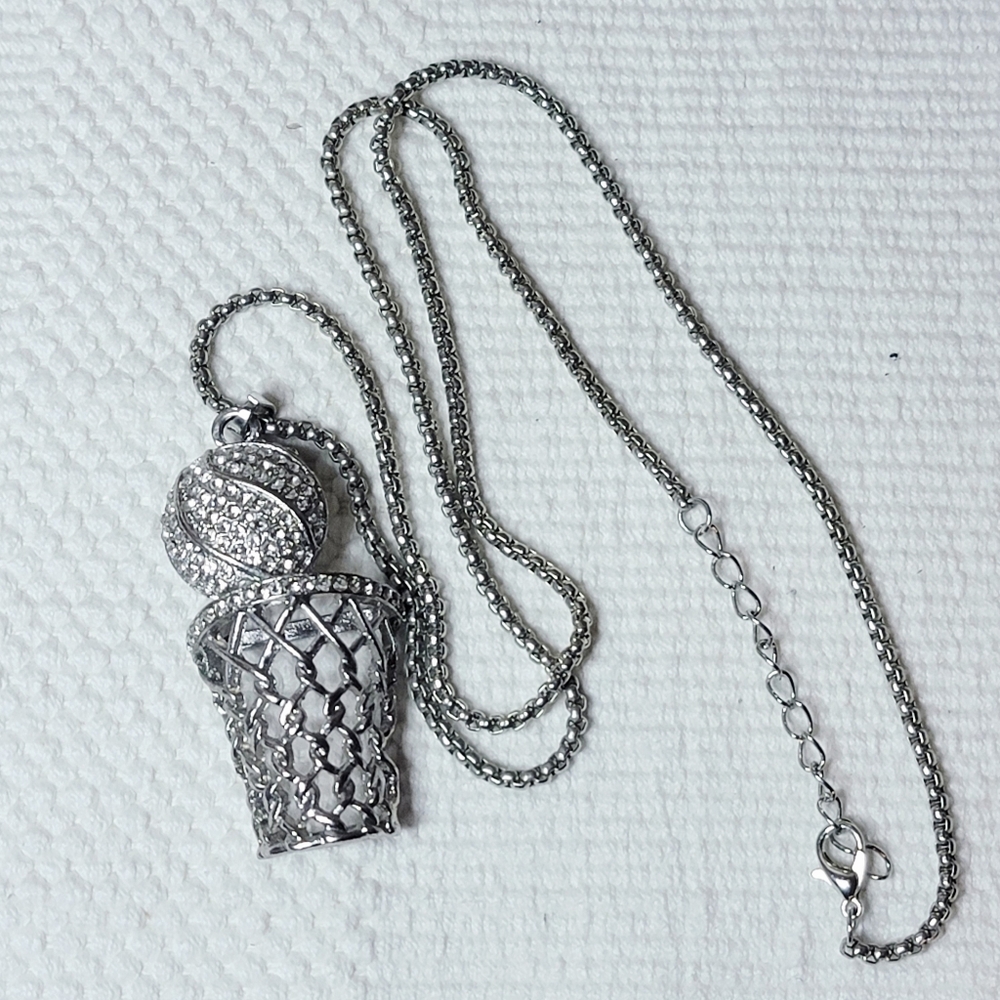Basketball Necklace